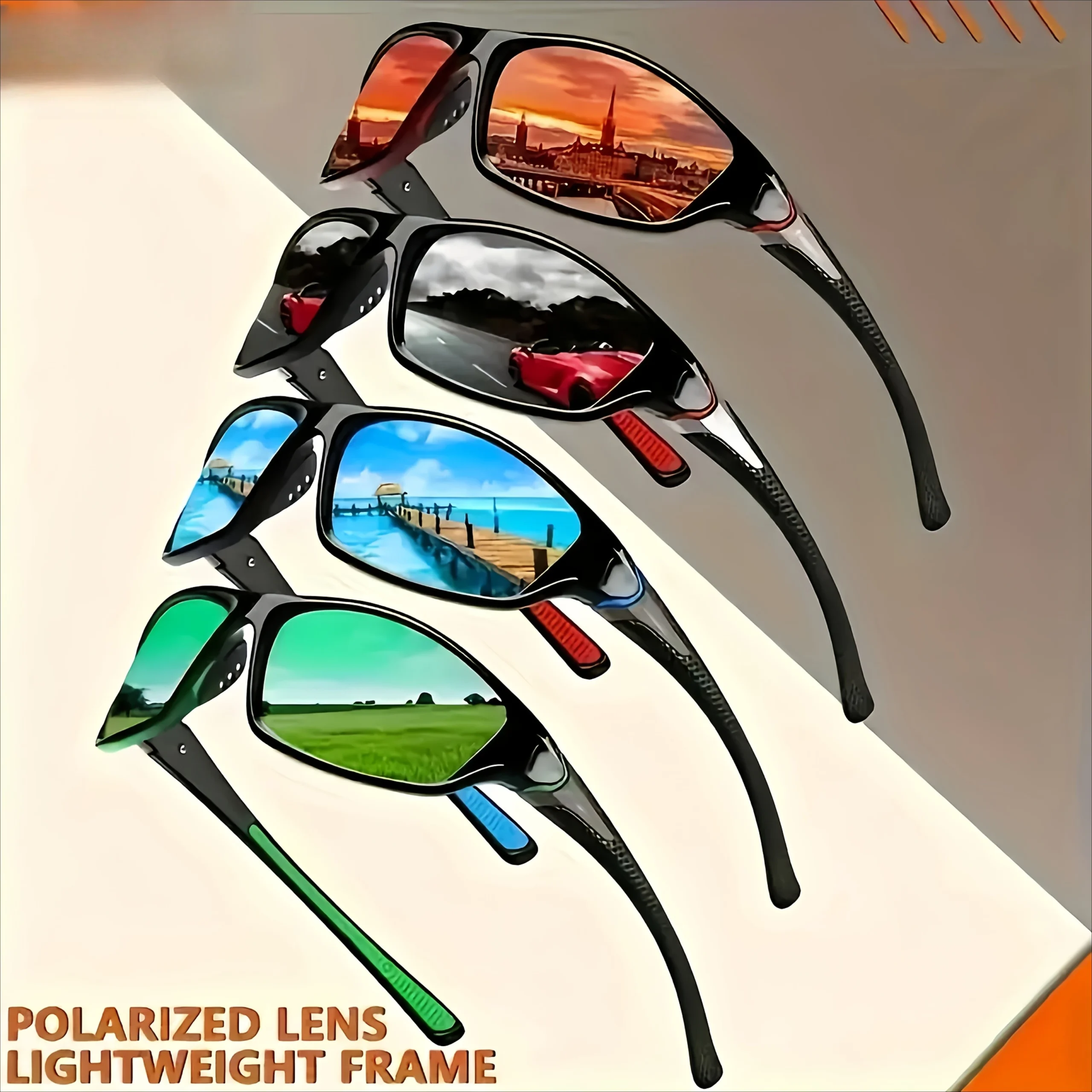 óculos de sol polarizados para ciclismo