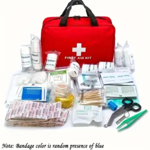 kit primeiros socorros portátil para carro