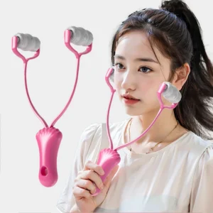 rolo massageador facial y portátil