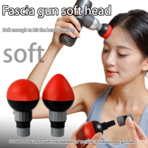 cabeça de massagem silicone arma de fáscia