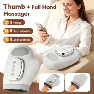 massageador de mão com compressão
