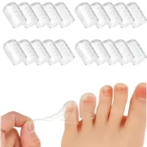 protetores de dedos do pé em gel de silicone