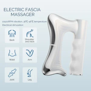 massageador elétrico muscular vibratório