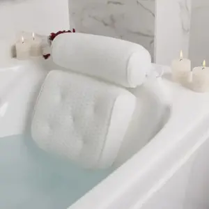 almofada para banheira com ventosas