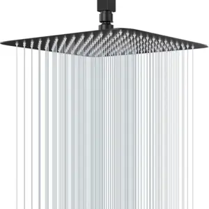 chuveiro aço inoxidável grande fluxo