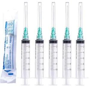 seringa 10ml luer lock agulha