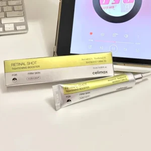 creme facial e sérum celimax retinal