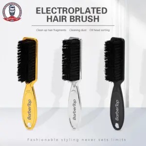 escova de cabelo macia para limpeza