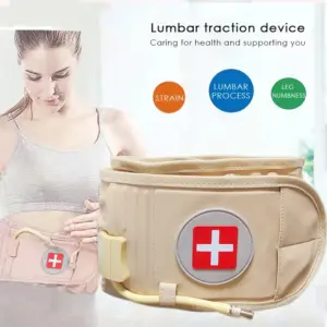 cinto de tração lombar inflável