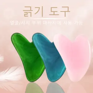 gua sha quartzo rosa natural