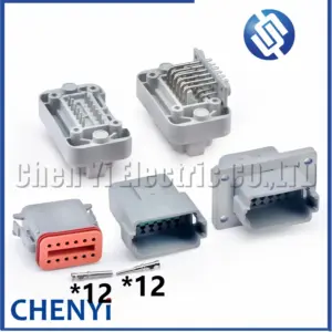 conector automotivo 12 pinos deutsch