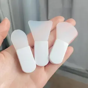 kit pincéis de silicone máscara facial