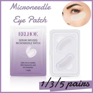 microneedle eye patch ácido hialurônico