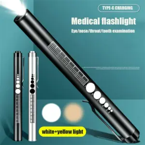 caneta lanterna led recarregável