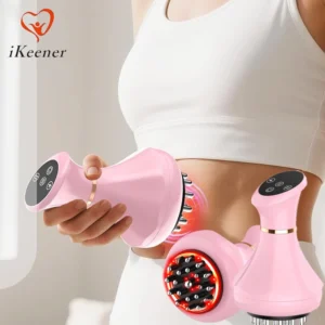 escova elétrica corporal 9 níveis vibração