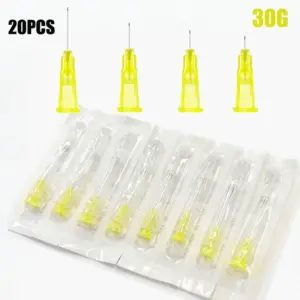 agulhas descartáveis 30G luer lock