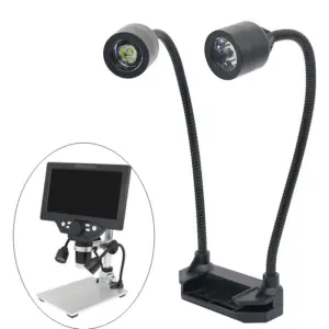 lâmpada led para microscópio