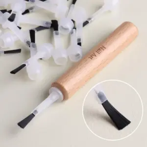 conjunto de escova para arte em unhas