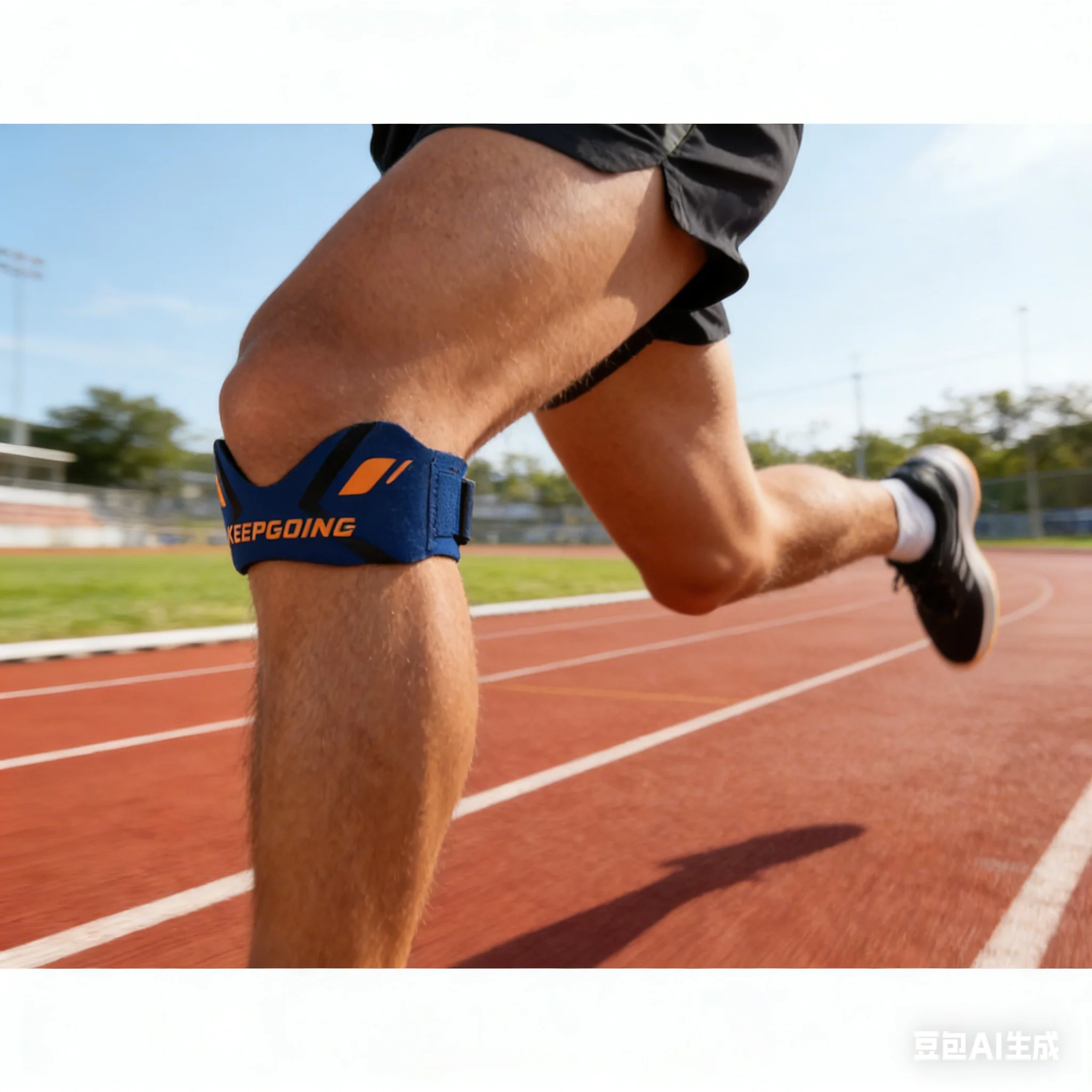 Suporte Ajustável Joelho com Alça Patella Tracking - Imagem 6