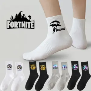 meias longas fortnite infantil