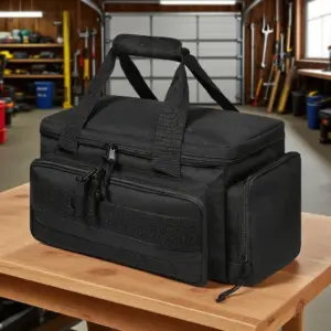 bolsa de ferramentas reforçada preta