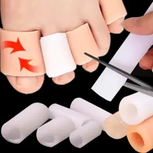 protetor de dedo do pé em silicone