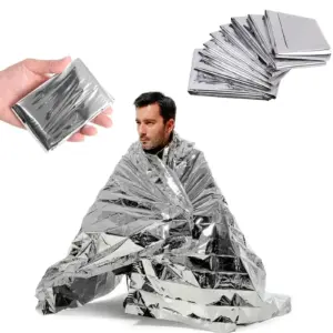 cobertores térmicos mylar de emergência