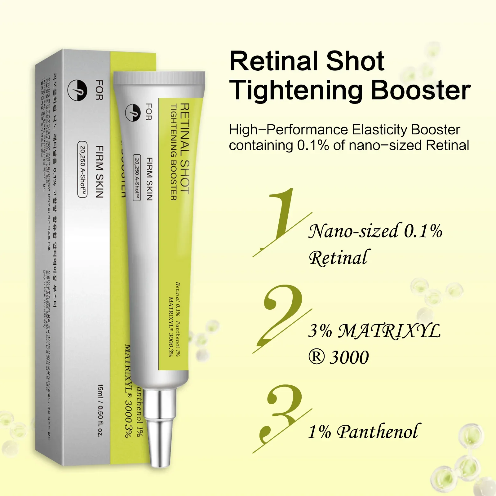 Sérum Facial com 0,1% Nano Retinal e 3% Matrixyl 3000 - Imagem 2
