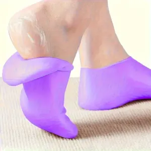 meias de silicone para pés