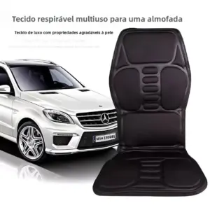 almofada massageadora vibratória com calor