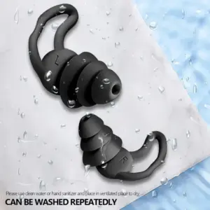 tampões de ouvido de silicone