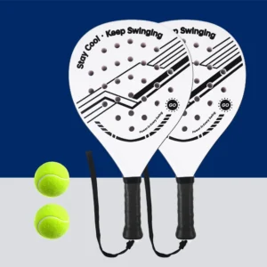 raquete de padel fibra de carbono eva