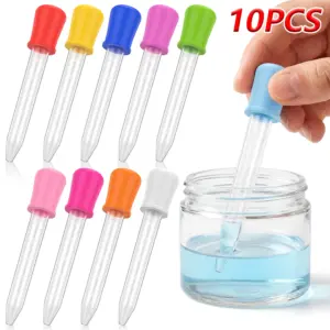 pipetas de silicone plástico 5ml