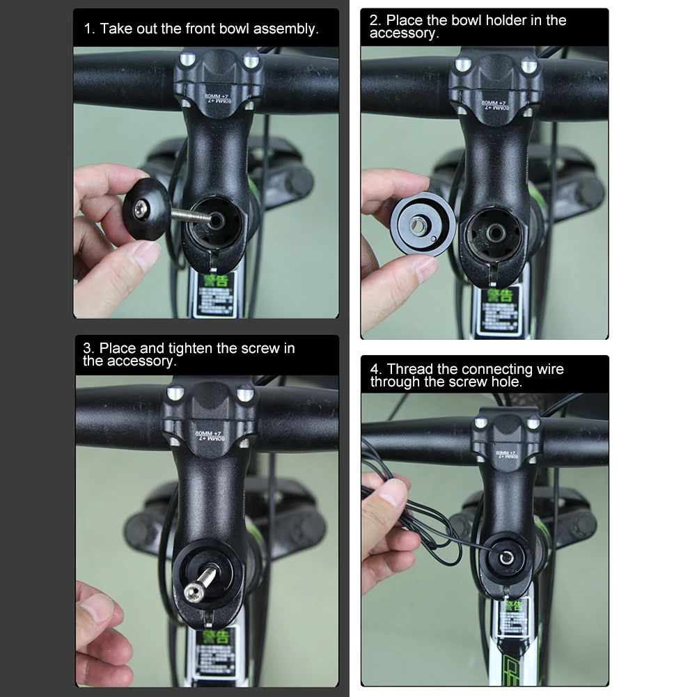Computador de Bicicleta Digital Odômetro Velocímetro LCD Multi-função - Imagem 3