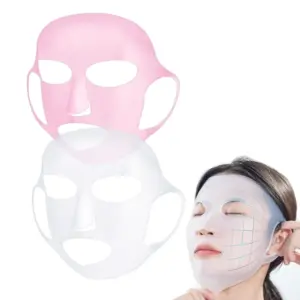 máscara facial de silicone 3d