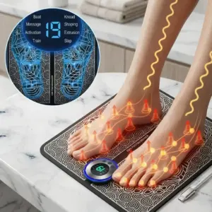 almofada massageadora para pés ems