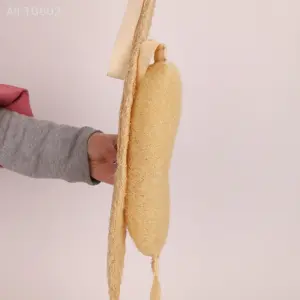 escova de banho esfoliante de bucha