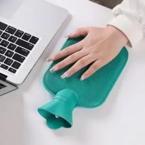 bolsa de água quente de borracha
