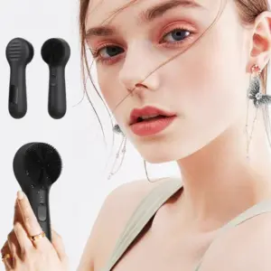 escova de limpeza facial de silicone